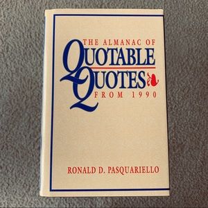 ☄️The Almanac of QUOTABLE QUOTES from 1990